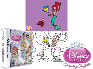 Disney Princess - Enchanting Storybooks (Europe) (En,Fr,Nl) Cover
